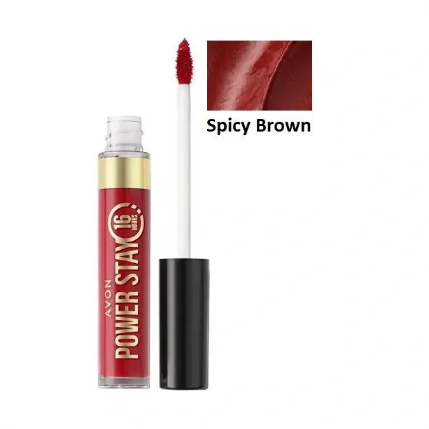 Tekutá rtěnka Power Stay - Spicy Brown