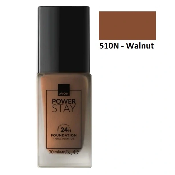 Make-up s 24 hodinovým efektem Power Stay - 510N-Walnut