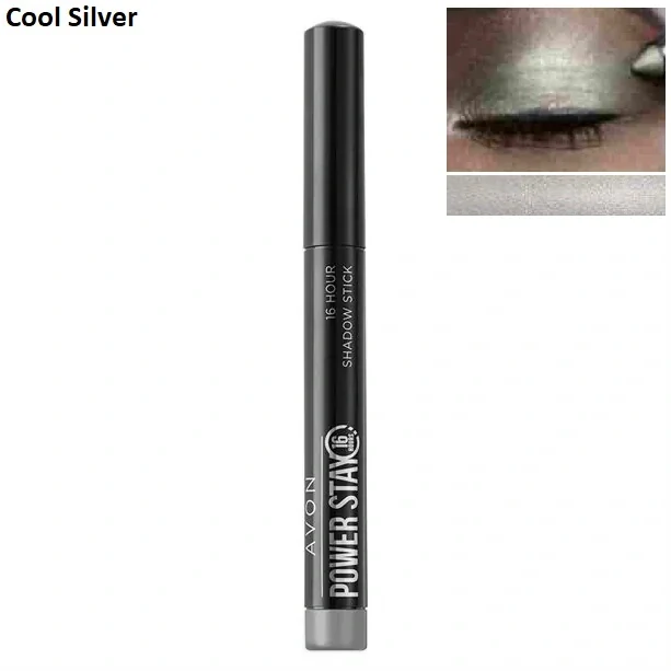 Oční stíny v tužce Power Stay - Cool Silver