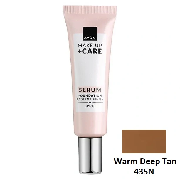 Rozjasňující make-up s hydratačním sérem a SPF30 - Warm Deep Tan 435N