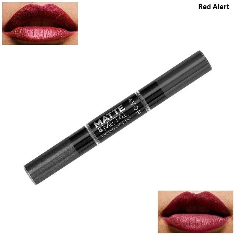 Tekutá rtěnka Matte and Metal - Red Alert