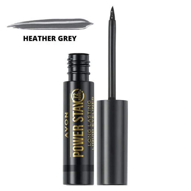 Dlouhotrvající tekuté oční linky Power Stay - Heather Grey