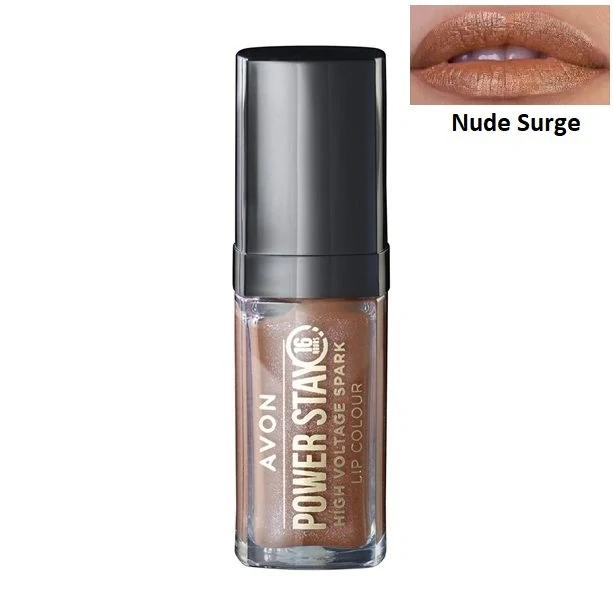 Třpytivá tekutá rtěnka Power Stay - Nude Surge