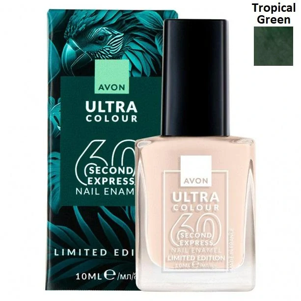 Rychleschnoucí lak na nehty Ultra - Tropical Green