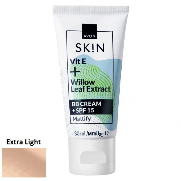 BB krém 2v1 s matujícím efektem a SPF 15 - Extra Light