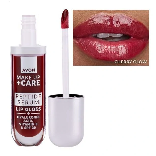 Pečující lesk na rty s peptidy - Cherry Glow