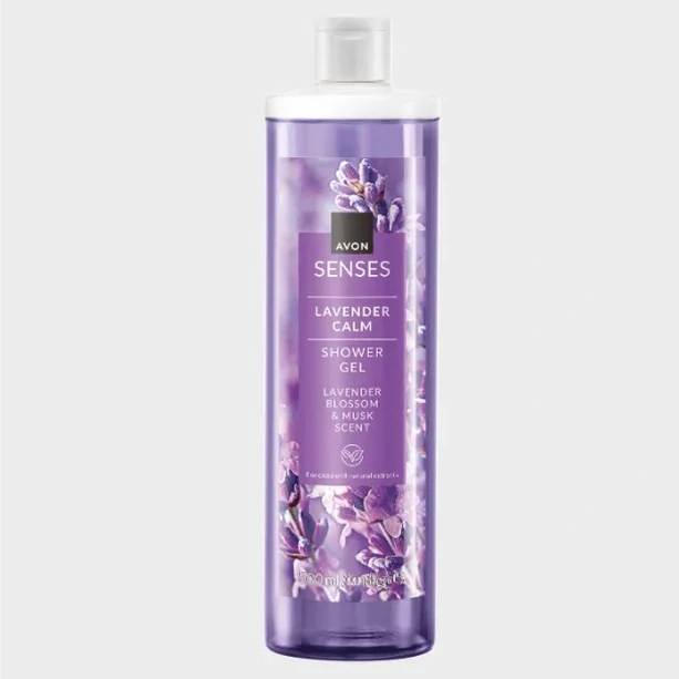 Sprchový gel s vůní levandule a mošusu - 500 ml