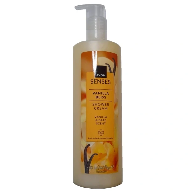 Krémový sprchový gel s vůní vanilky a datle - 720 ml