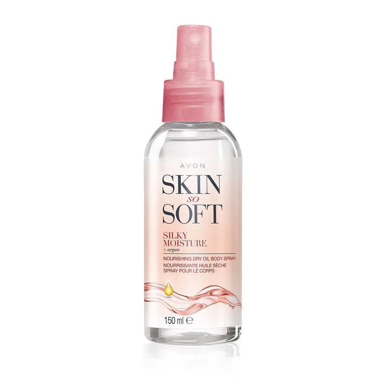 Zvláčňující tělový olej ve spreji s arganovým olejem - 150ml
