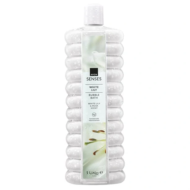 Pěna do koupele s vůní bílé lilie a mošusu - 1000ml
