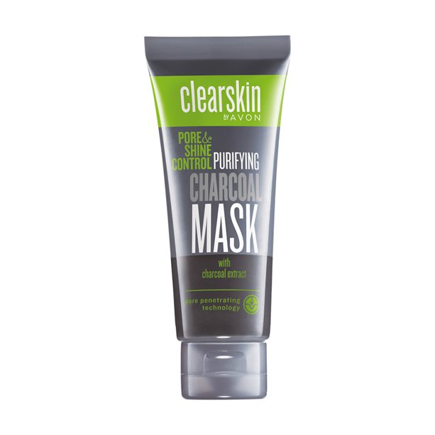 Čistící pleťová maska s černým uhlím - 75ml