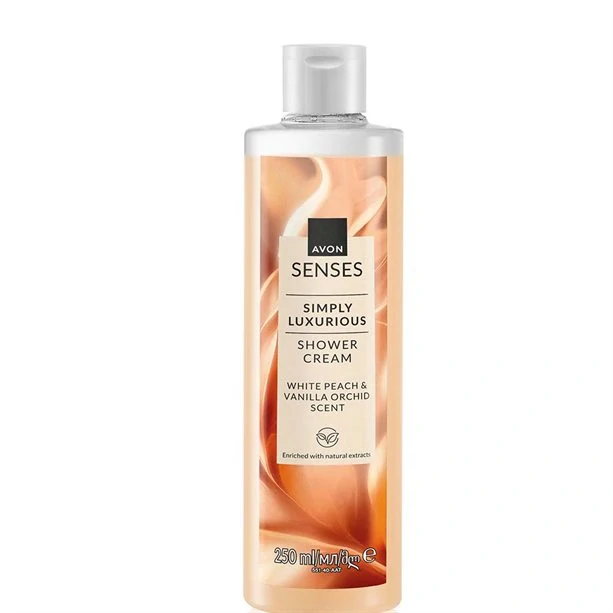 Sprchový krém s vůní broskve a vanilkové orchideje - 250ml