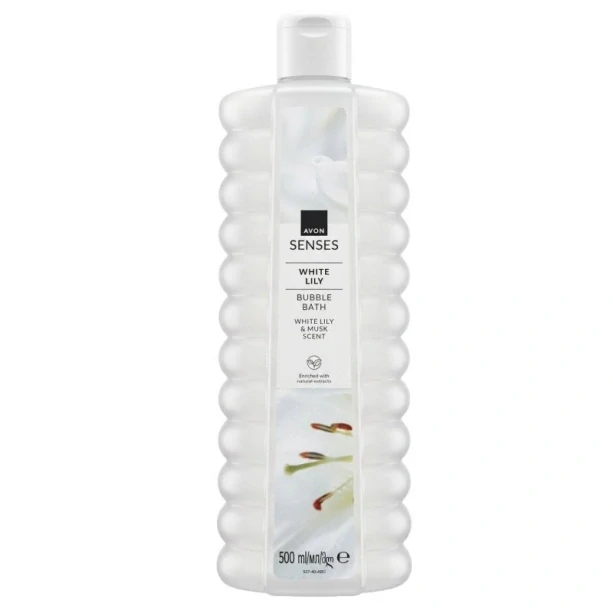 Pěna do koupele s vůní bílé lilie a mošusu - 500ml