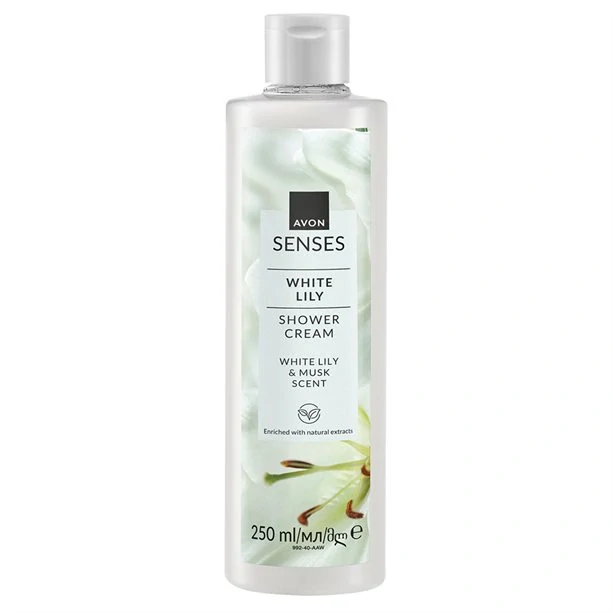 Krémový sprchový gel s vůní bílé lilie a mošusu - 250ml