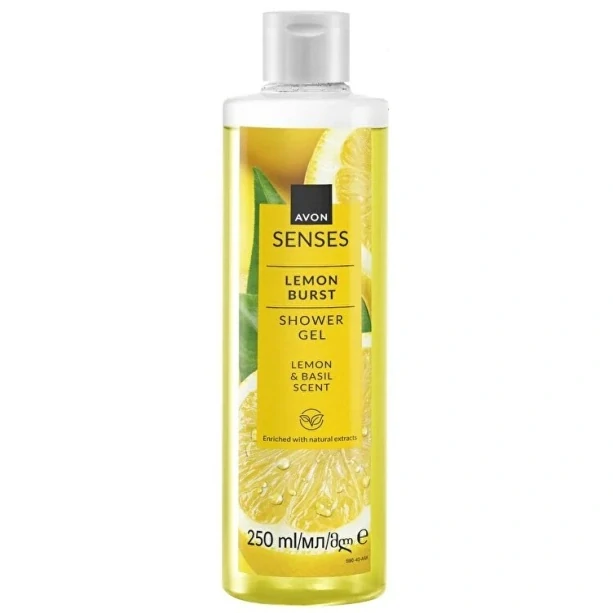 Sprchový gel s vůní citronu a bazalky - 250ml