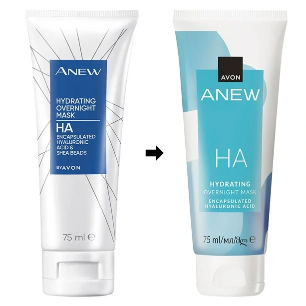 Hydratační noční maska s kyselinou hyaluronovou - 75ml