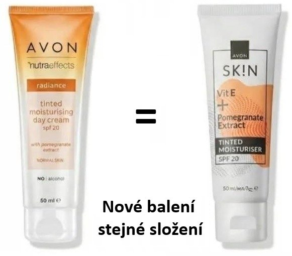 Tónující hydratační krém SPF 20 - 50 ml