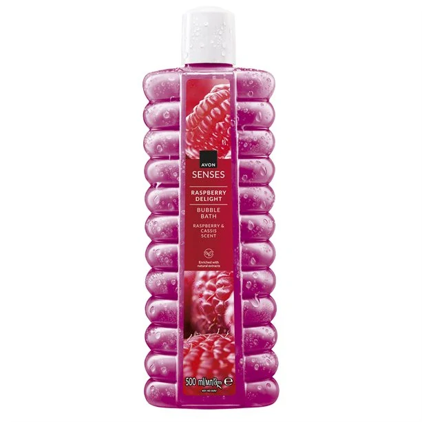 Pěna do koupele s vůní maliny a rybízového likéru - 500ml