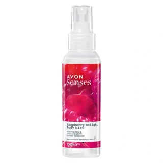 Tělový sprej s vůní maliny a rybízového likéru - 100ml