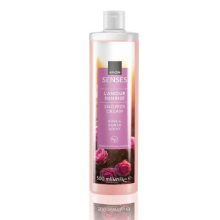 Sprchový krém s vůní růže a ambry - 500ml