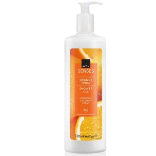 Sprchový gel s vůní pomeranče a jasmínu - 720ml