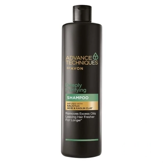 Hloubkově čistící šampon pro mastné vlasy - 400ml
