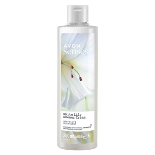 Krémový sprchový gel s vůní bílé lilie a mošusu - 250ml