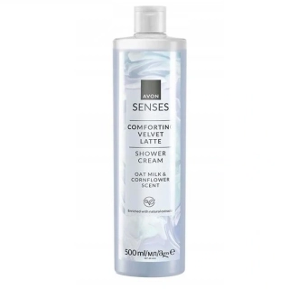 Krémový sprchový gel s vůní chrpy a ovesného mléka - 500ml