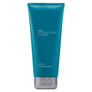 Sprchový gel na tělo i na vlasy Attraction Closer - 200ml