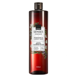 Gel na sprchování a do koupele s vůní rozmarýnu a mrkvového semínka - 500ml