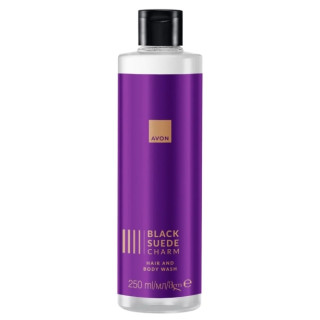 Sprchový gel na tělo a vlasy Black Suede Charm - 250 ml