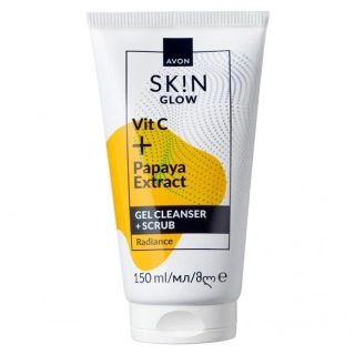 Čistící pleťový gel a peeling 2v1 s rozjasňujícím účinkem - 150 ml