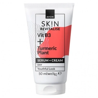 Posilující pleťové sérum a denní krém 2v1 - 50 ml