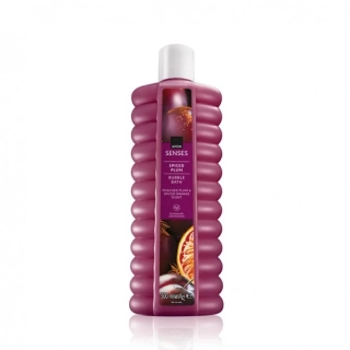 Pěna do koupele Senses s vůní švestky, koření a pomeranče - 500 ml