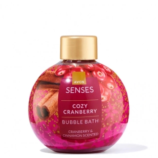 Pěna do koupele s vůní brusinky a skořice - 250 ml