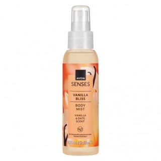 Tělový sprej s vůní vanilky a datle - 100 ml