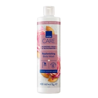 Sprchový gel s mandlovým mlékem a růžovou vodou - 400 ml