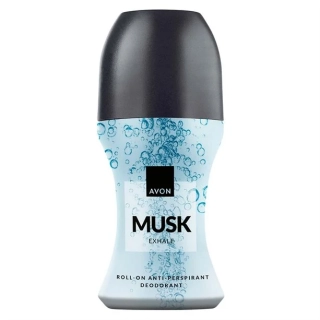 Kuličkový deodorant antiperspirant Musk Exhale - 50 ml
