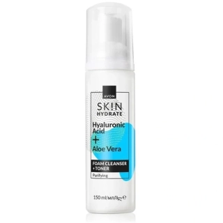 Čistící pěna a tonikum 2v1 s hydratačním účinkem - 150 ml