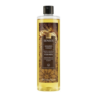 Pánský sprchový gel s vůní mandarinky a cedrového dřeva - 500 ml