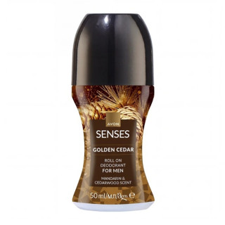 Kuličkový deodorant antiperspirant s vůní mandarinky a cedrového dřeva - 50 ml