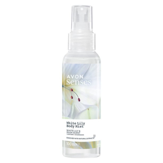 Tělový sprej s vůní bílé lilie a mošusu - 100ml