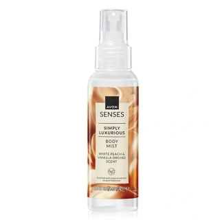 Tělový sprej s vůní broskve a vanilkové orchideje - 100ml