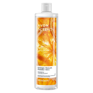 Sprchový gel s vůní pomeranče a jasmínu - 500ml